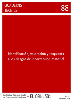 Identificació, valoració i resposta als riscos d´incorrecció material